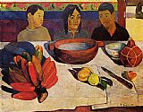 Paul Gauguin The Meal painting